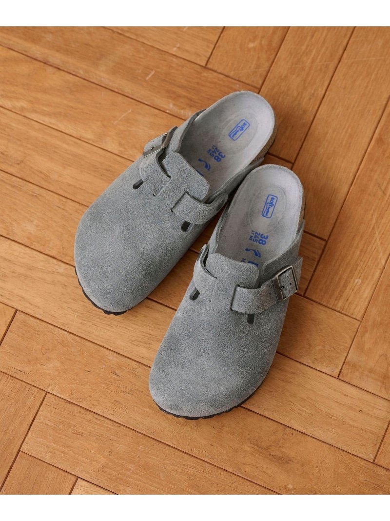 【SALE／20%OFF】【国内EXCLUSIVE】＜BIRKENSTOCK＞ボストン サンダル UNITED ARROWS green label relaxing ユナイテッドアローズ グリーンレーベルリラクシング シューズ・靴 サンダル ブラウン ネイビー グリーン グレー【RBA_E】【送料無料】[ Fashion]