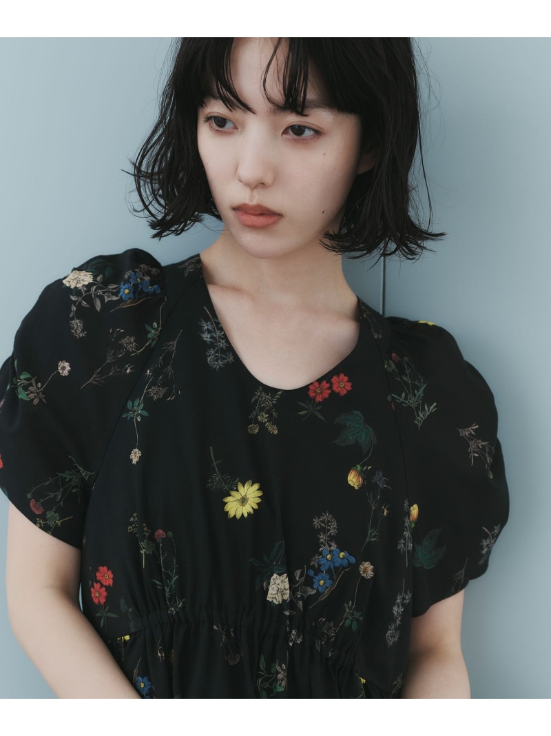 ＜EMMEL REFINES＞EM 御花刷り上げる ギャザーパフスリーブ 衣装 EMMEL REFINES ユナイテッドアローズ グリーンレーベルリラクシング 衣装・御召しもの 衣装 白いこと 黒いこと【貨物輸送無料】[ Fashion]