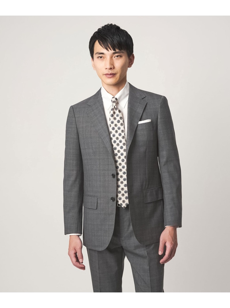REDA グレンチェック 3B HXD スーツジャケット UNITED ARROWS green label relaxing ユナイテッドアローズ グリーンレーベルリラクシング スーツ・フォーマル スーツジャケット グレー ネイビー【送料無料】[ Fashion]