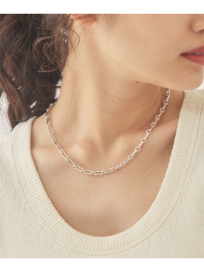 ＜ PHILIPPE AUDIBERT＞ DAKOTA ネックレス SIL＜ EMMEL REFINES ＞ EMMEL REFINES ユナイテッドアローズ グリーンレーベルリラクシング アクセサリー・腕時計 その他のアクセサリー・腕時計 シルバー【送料無料】[ Fashion]