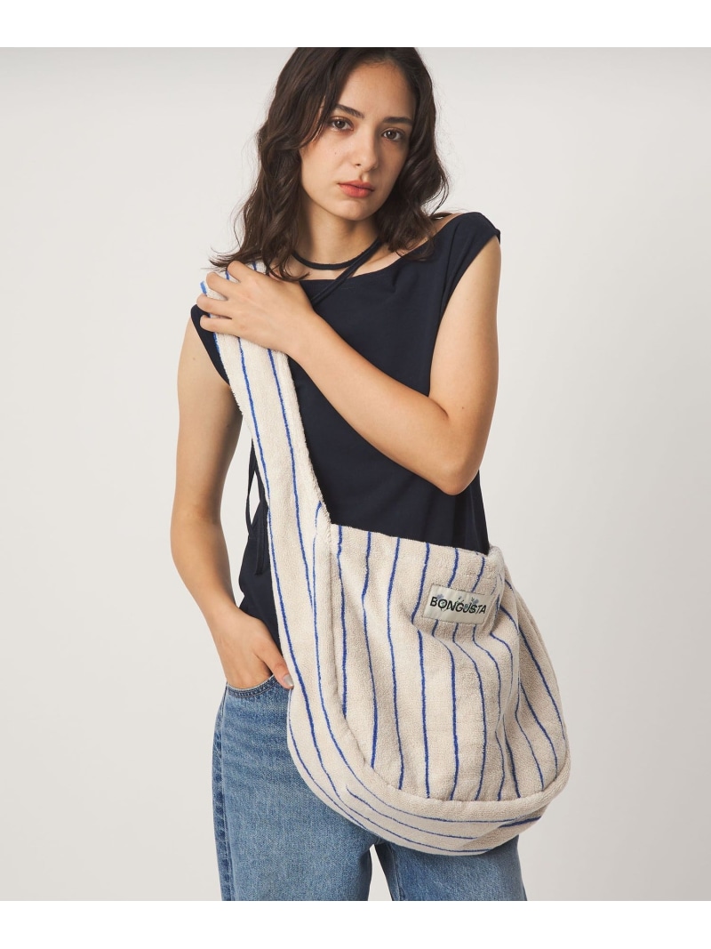 【国内EXCLUSIVE色つや】＜BONGUSTA＞NARAM CROSS OVER BAG UNITED ARROWS green label relaxing ユナイテッドアローズ グリーンレーベルリラクシング 御徒面子 ショルダーバッグ ベージュ 赤銅色【貨物輸送無料】[ Fashion]