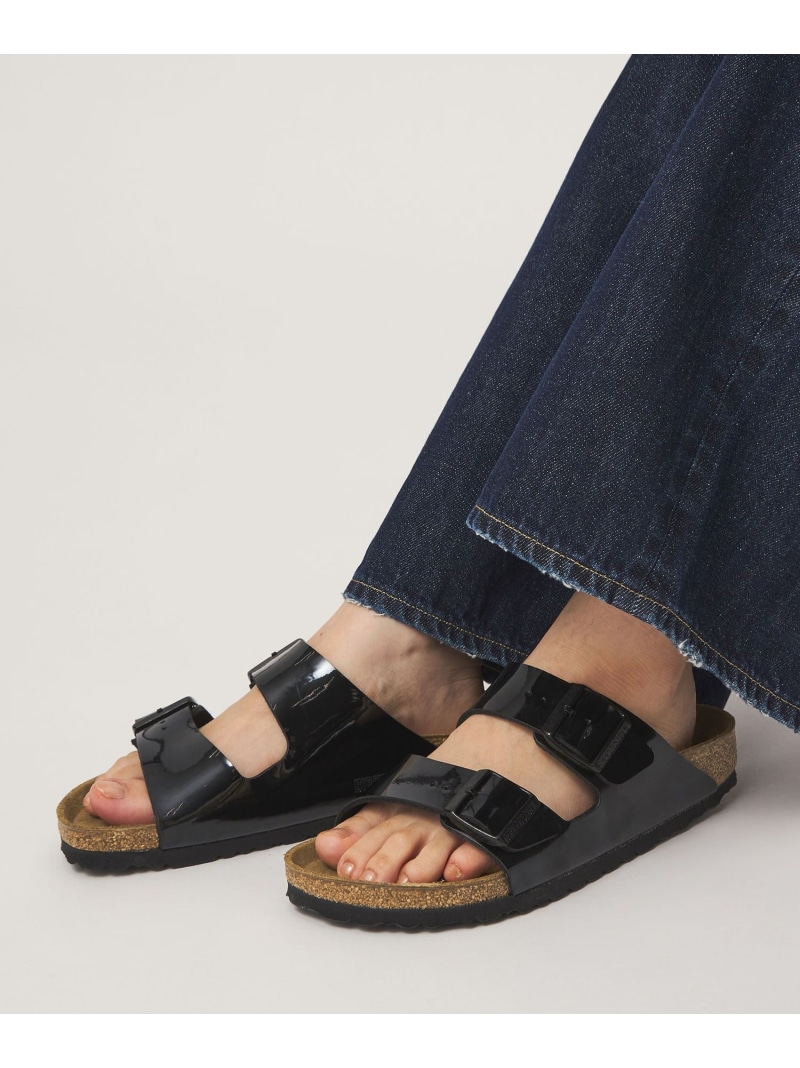 ＜BIRKENSTOCK＞アリゾナ パテント / ARIZONA UNITED ARROWS green label relaxing ユナイテッドアローズ グリーンレーベルリラクシング シューズ・靴 サンダル ブラック【送料無料】[ Fashion]｜green label relaxing