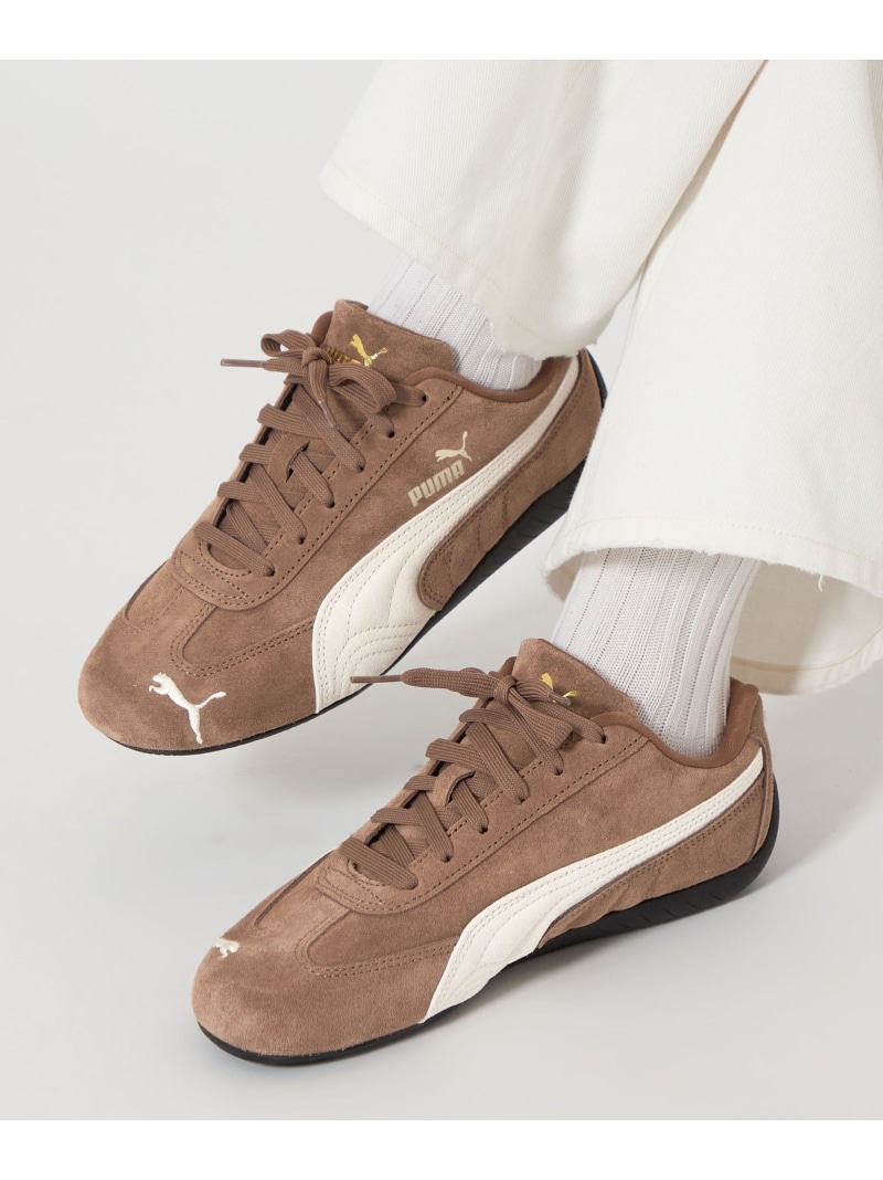 【SALE／10%OFF】＜PUMA＞スピードキャット OG スニーカー UNITED ARROWS green label relaxing ユナイテッドアローズ グリーンレーベルリラクシング シューズ・靴 スニーカー  さくら色 白いこと 赤いこと 黒いこと 赤銅色 ベージュ【RBA_E】【貨物輸送無料】[ Fashion]