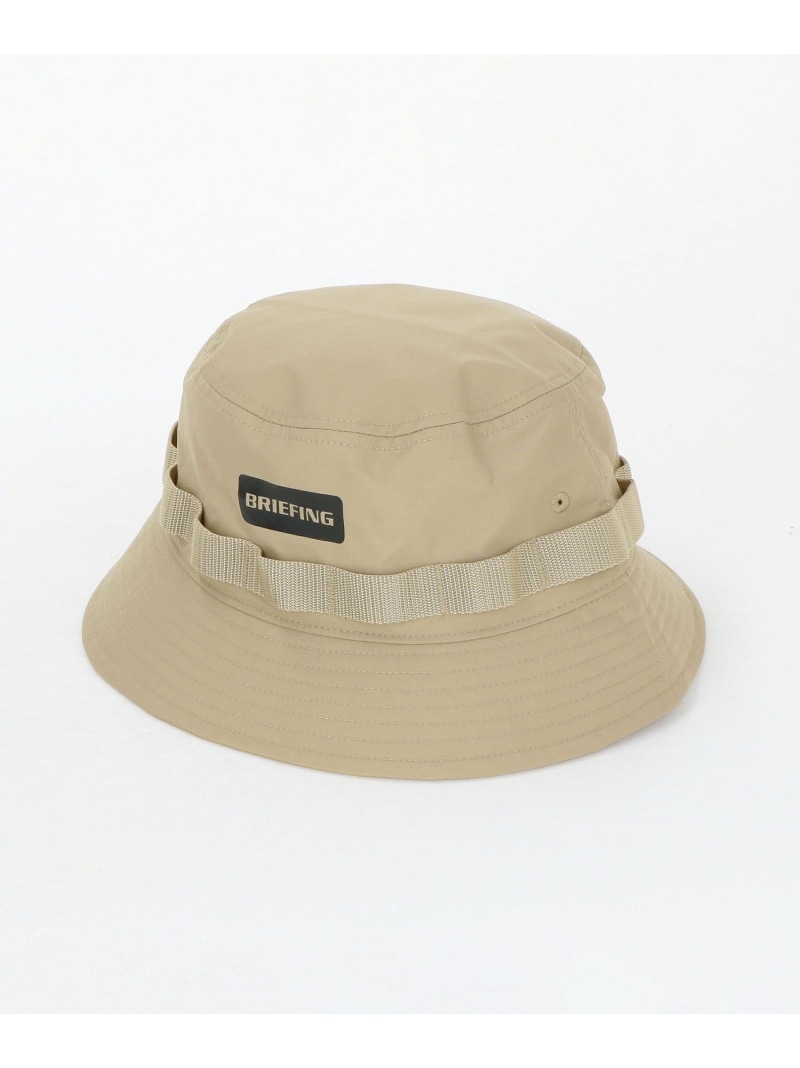BRIEFINGAW BOXLOGO ハット UNITED ARROWS green label relaxing ユナイテッドアローズ グリーンレーベルリラクシング 帽子 ハット ネイビー ブラック ベージュ【送料無料】[ Fashion]