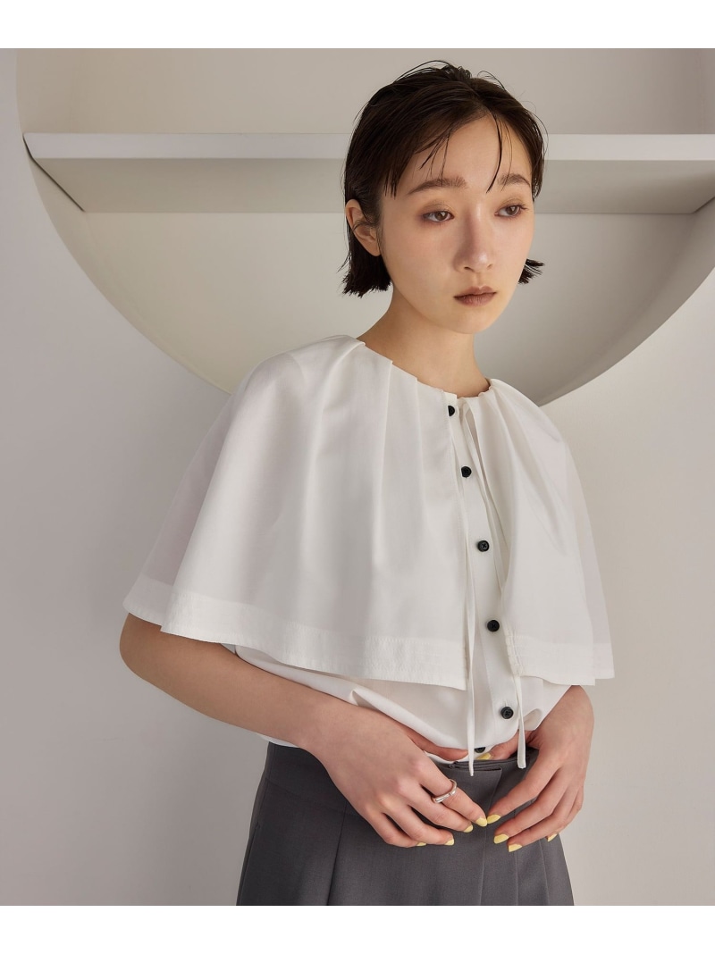 楽天市場】フレアスリーブ クロップド シャツ UNITED ARROWS