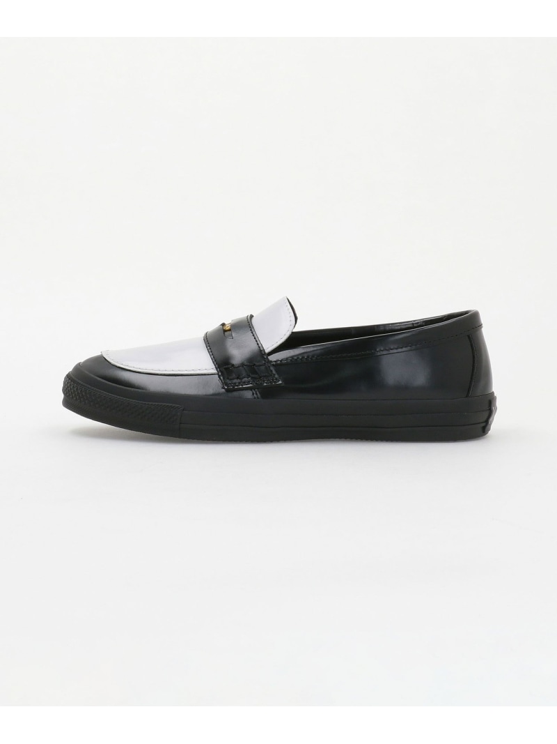 【WEB限定】＜CONVERSE＞ALL STAR COIN LOAFER オールスター コイン ローファー UNITED ARROWS green label relaxing ユナイテッドアローズ グリーンレーベルリラクシング シューズ・靴 ローファー ブラック グリーン【送料無料】[ Fashion]
