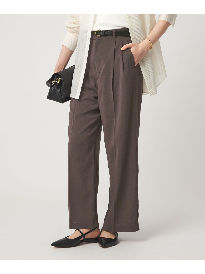 【SALE／10%OFF】[size SHORT/TALLあり]シアーエア 広広とした ズボン下 マシンウォッシャブル UNITED ARROWS green label relaxing ユナイテッドアローズ グリーンレーベルリラクシング ズボン下 余分の物のズボン下 ベージュ 赤銅色 黒いこと【RBA_E】【貨物輸送無料】[ Fashion]