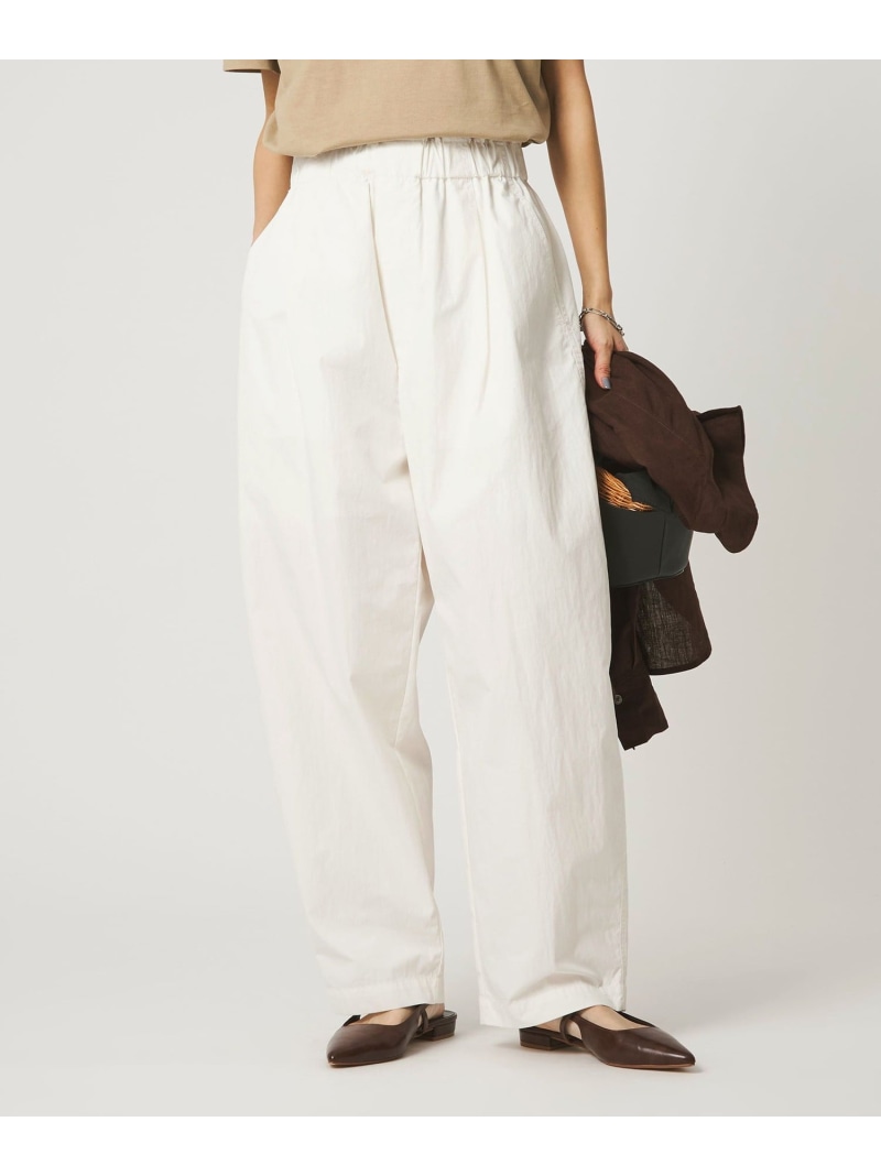 [size SHORTあり]イージー カーブ パンツ オフホワイト ウォッシャブル UNITED ARROWS green label relaxing ユナイテッドアローズ グリーンレーベルリラクシング パンツ その他のパンツ ホワイト【送料無料】[ Fashion]