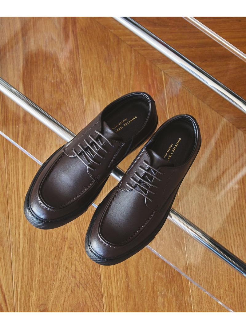 GLR 姿勢ゴア U手当て スニーカー UNITED ARROWS green label relaxing ユナイテッドアローズ グリーンレーベルリラクシング シューズ・靴 スニーカー 黒いこと 赤銅色【貨物輸送無料】[ Fashion]