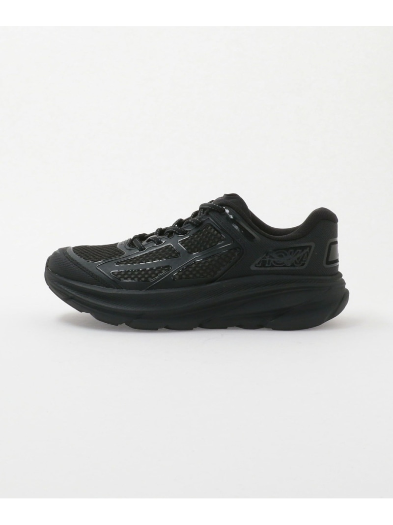 【SALE／10%OFF】＜HOKA＞クリフトン ワン9 スニーカー UNITED ARROWS green label relaxing ユナイテッドアローズ グリーンレーベルリラクシング シューズ・靴 スニーカー ブラック グレー【RBA_E】【送料無料】[ Fashion]