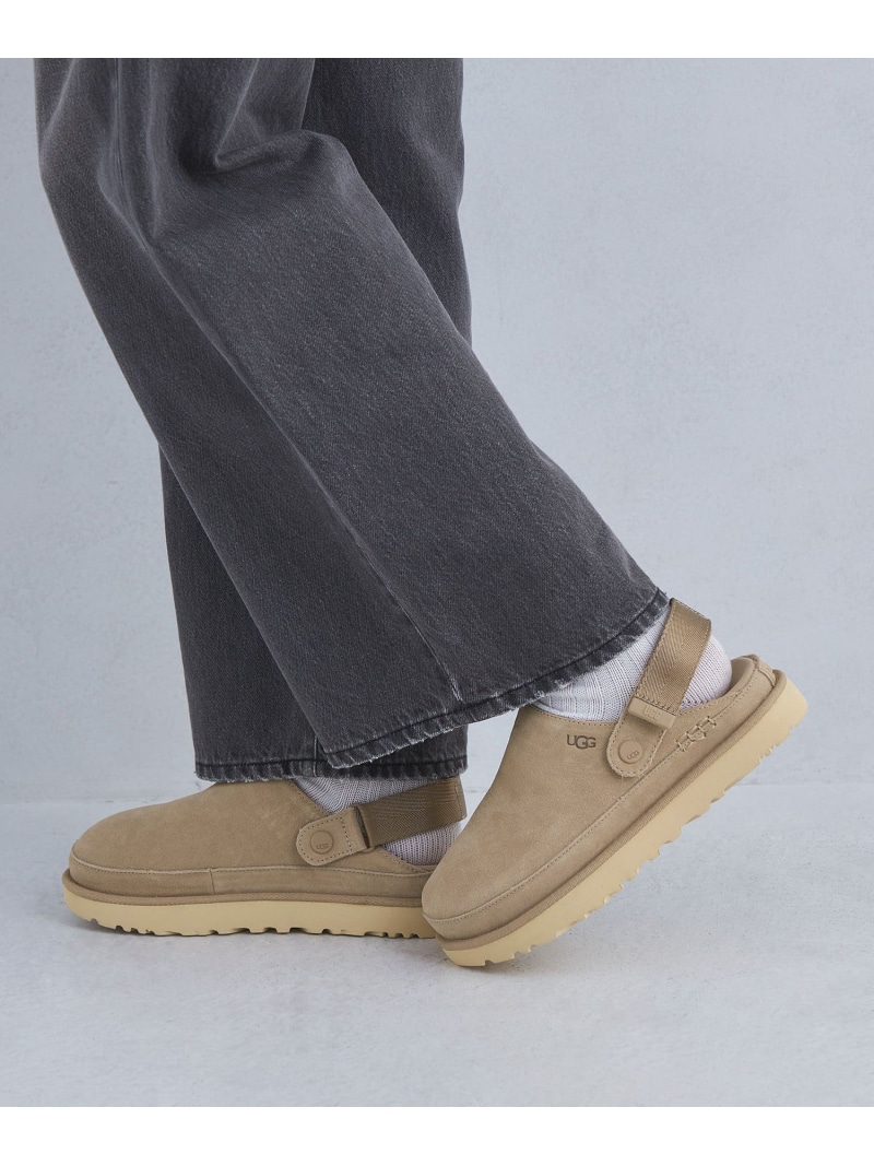 ＜UGG＞ゴールデンはやりっ子 クロッグ シューズ UNITED ARROWS green label relaxing ユナイテッドアローズ グリーンレーベルリラクシング シューズ・靴 パンプス 黒いこと ベージュ【貨物輸送無料】[ Fashion] レディース靴-パンプス-靴