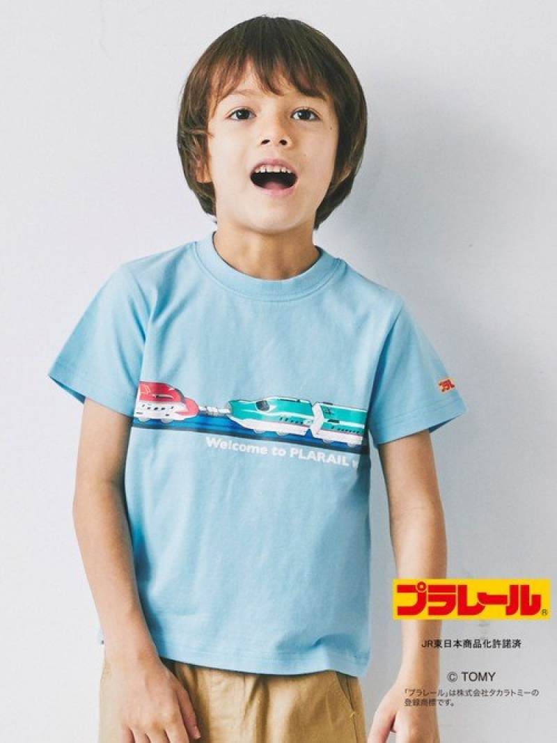 楽天市場 Rakuten Fashion Sale 40 Off Plarail T Shirt United Arrows Green Label Relaxing ユナイテッドアローズ グリーンレーベルリラクシング カットソー Tシャツ ブルー ホワイト グレー グリーン Rba E Green Label Relaxing