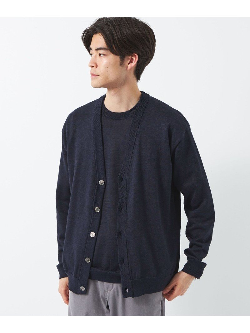 楽天市場】【SALE／30%OFF】【WEB限定】JUSTFIT ソリッド ニッティング カーディガン UNITED ARROWS green  label relaxing ユナイテッドアローズ グリーンレーベルリラクシング ニット カーディガン ブラウン ブラック  ネイビー【RBA_E】【送料無料】[Rakuten Fashion ...