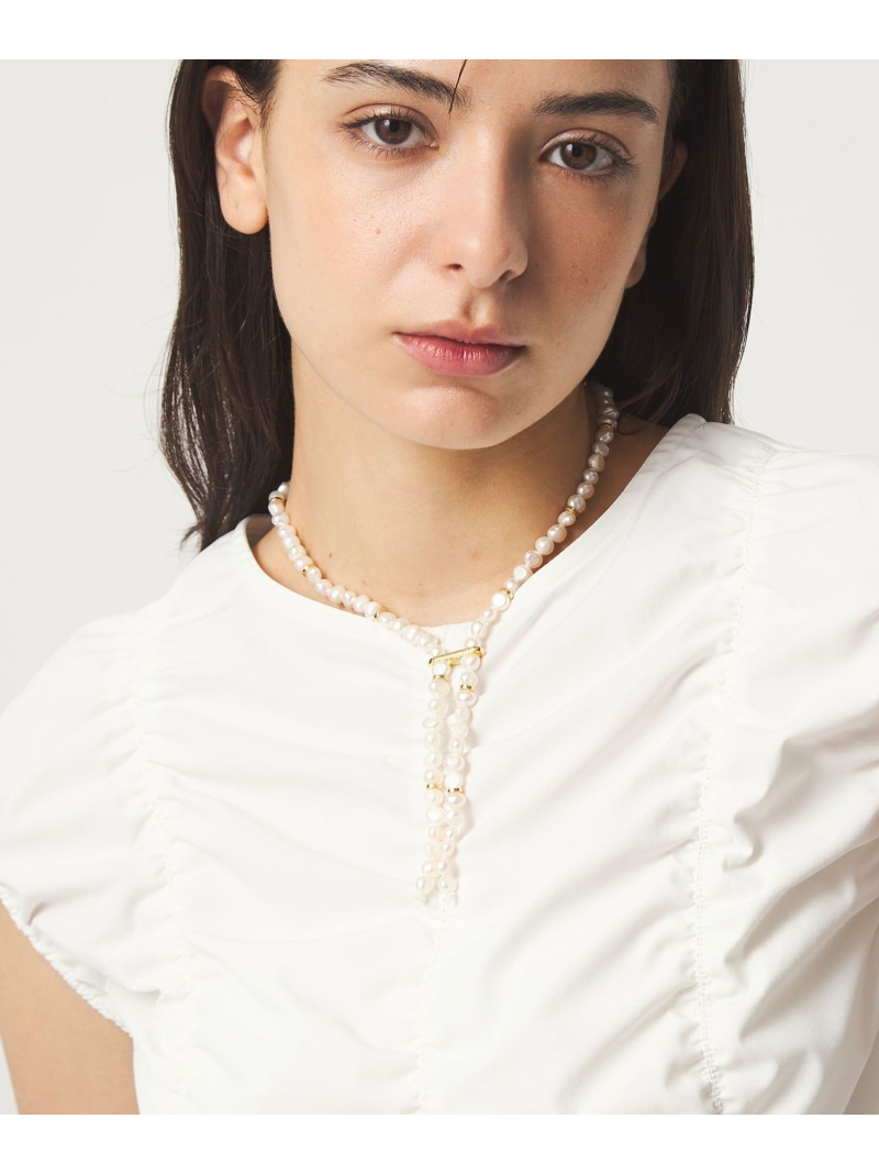 ＜EO＞淡水パール ネックレス(55cm) UNITED ARROWS green label relaxing ユナイテッドアローズ グリーンレーベルリラクシング アクセサリー・腕時計 ネックレス ゴールド【送料無料】[ Fashion]｜green label relaxing