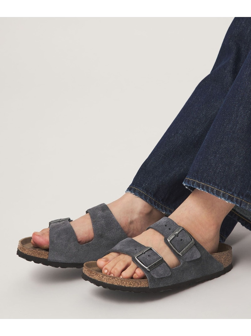 ＜BIRKENSTOCK＞アリゾナ サンダル UNITED ARROWS green label relaxing ユナイテッドアローズ グリーンレーベルリラクシング シューズ・靴 サンダル 薄墨色【貨物輸送無料】[ Fashion]