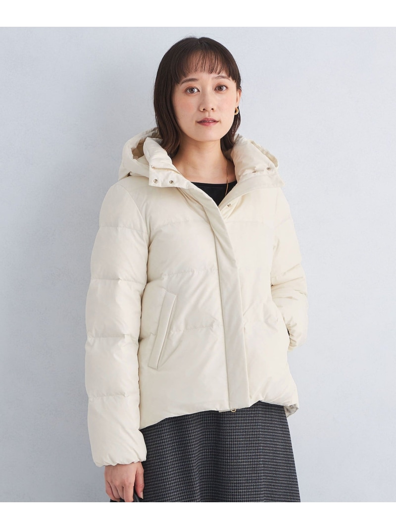 SALE／30%OFF】フード ショート ダウン UNITED ARROWS green label