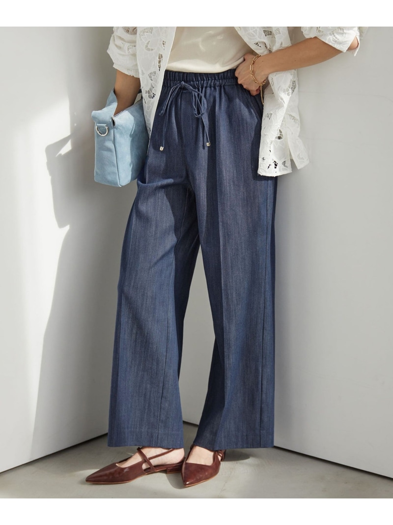 [size SHORT/TALLあり]ニーハイフレアパンツ ジーンズ 2 伸ばすこと UNITED ARROWS green label relaxing ユナイテッドアローズ グリーンレーベルリラクシング ズボン下 デニム・ジーンズズボン下 米国海軍 白いこと【貨物輸送無料】[ Fashion]