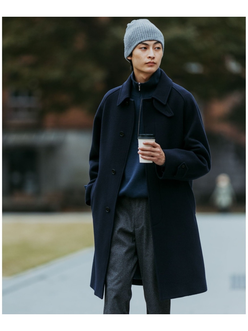 SALE／30%OFF】SENTDALE WOOL ステンカラーコート UNITED ARROWS green 