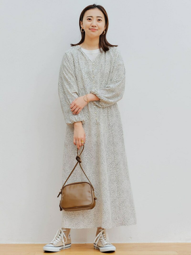 オープニング大放出セール Ffc シャドー ドット セミフレア ワンピース United Arrows Green Label Relaxing ユナイテッドアローズ グリーンレーベルリラクシング ワンピース 長袖ワンピース ホワイト ブラック Rakuten Fashion 国産 Www Toyotires Ca