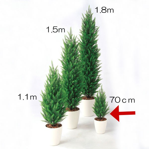 激安特価 人工観葉植物 全高70cm ゴールドクレスト グリーン コニファー 針葉樹 人工樹木 造花 花材 リーフ フェイクグリーン インテリアグリーン オブジェ ディスプレイ 装飾 全国宅配無料 Escolasbarquinha Pt