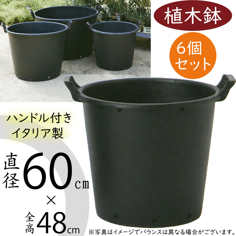 鋳鉄製装飾プランター 大きめ 黒色 eb-pl2410-z1.jpg