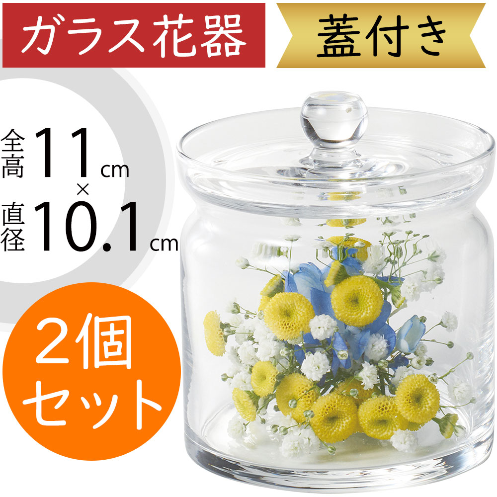 デシケーター ガラス 鉢 容器 蓋無し 花器 花瓶 フラワーベース 2点 レトロ 最高ホビー・楽器・アート - デシケーター ガラス 鉢 容器 蓋
