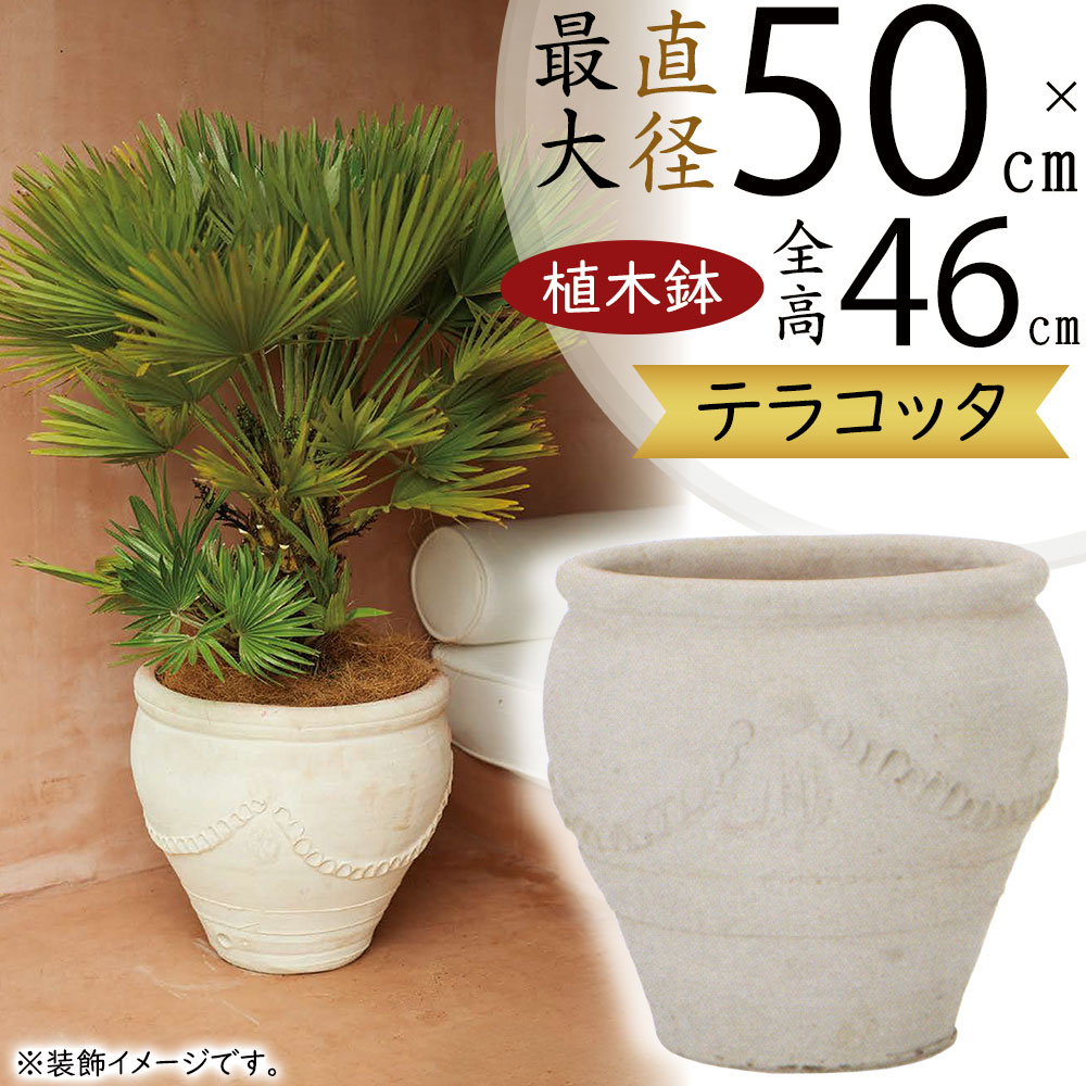 楽天市場】テラコッタ 植木鉢 大型 おしゃれ 人気 プランター 陶器鉢
