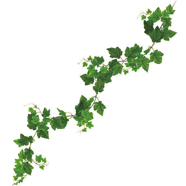2m人工アイビー葉葉の花の花花ガーランドフェスティバルの装飾