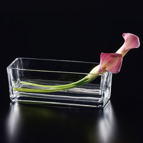 ガラス花器 2個セット 全高7cm 幅cm 透明 クリア 硝子 花瓶 花器 花入れ 容器 インテリア フラワーベース アレンジ 売れ筋アイテムラン