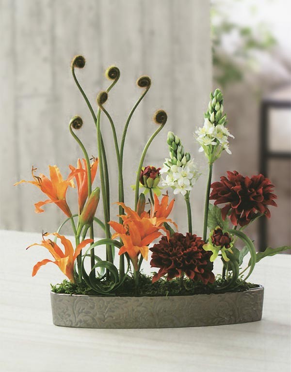 楽天市場 人工観葉植物 ゼンマイ 全長54cm 62cm 1束6本 薇 ぜんまい 山菜 造花 アーティフィシャルフラワー 花材 フラワーアレンジメント ディスプレイ 装飾 グリーンランド
