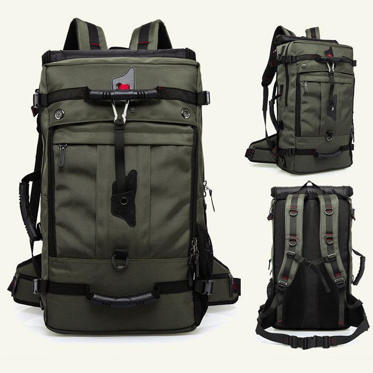50Lバックパックリュックサック登山リュックメンズレディース大容量防水防災グッズ防災リュックアウトドアキャンプ遠足登山用品