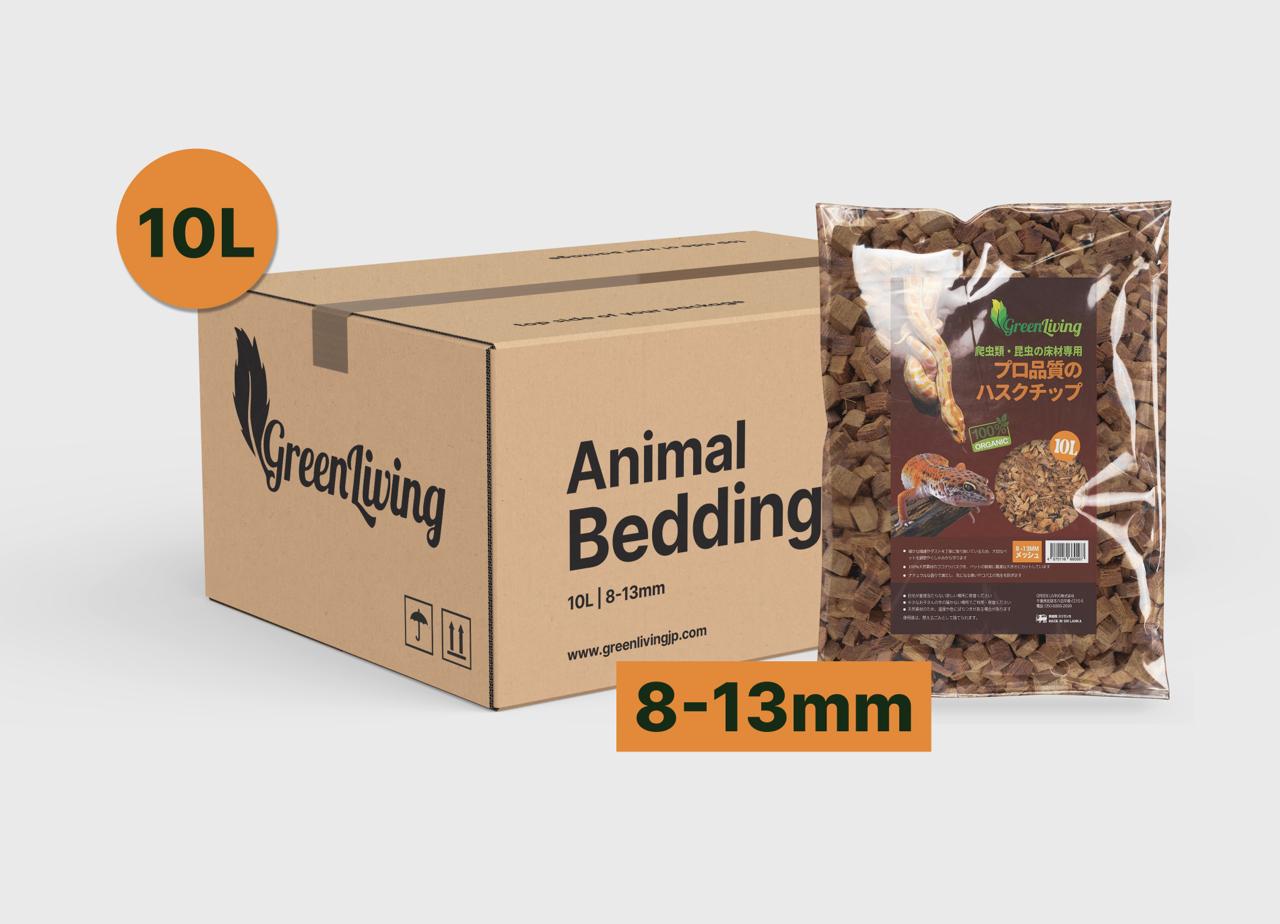 楽天市場】ハスクチップ 5L サイズ：小 (2～8mm）・大 (6～16mm）1袋