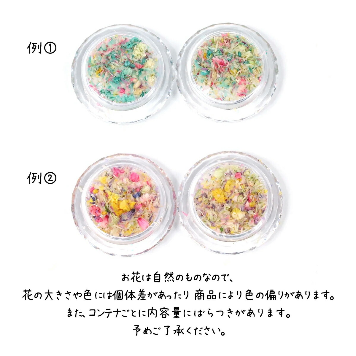 1日限定P5倍】【ドライフラワー】花びらのカケラMIX レジン封入 レジン