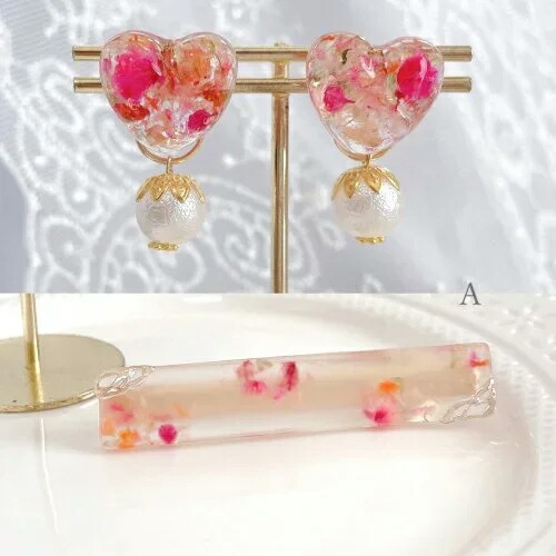 1日限定P5倍】【ドライフラワー】花びらのカケラMIX レジン封入 レジン