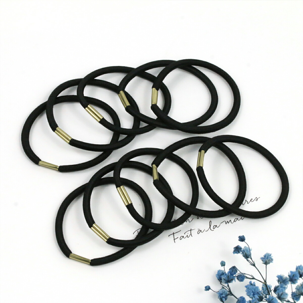 楽天市場】【ヘアーアクセサリー】10個 ポニーフック 40mm きれいめ