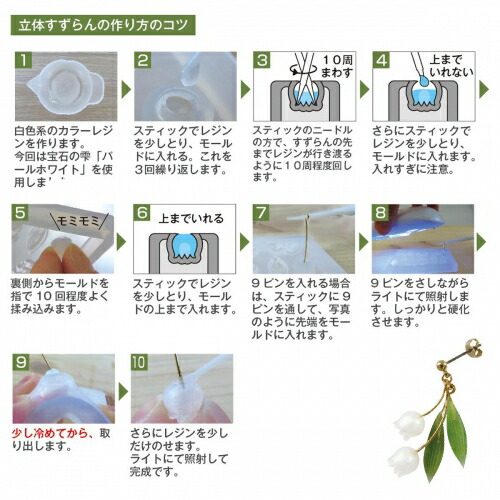 国産 シリコン型 モールド フラワーカボション Padico レジン パジコ Padico 粘土 すずらん スズラン 鳥 つばめ ツバメ Uvレジン Taibachlibrary Org Uk