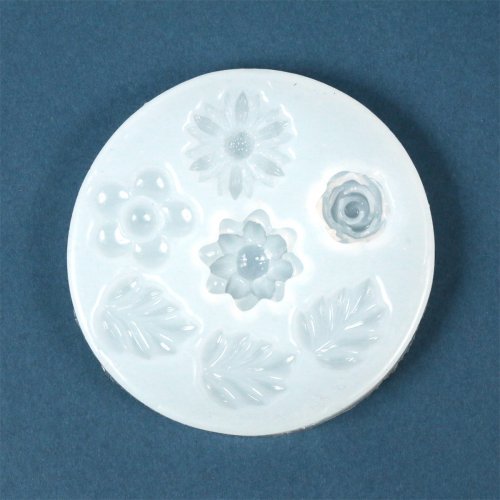 海外 シリコン型 モールド シリコンモールド レジン型 粘土型 ローズ バラ フラワー リーフ 花 葉 カボション 立体 3d 貼り付け Uvレジン Ledレジン 手芸 Montenegrina Net