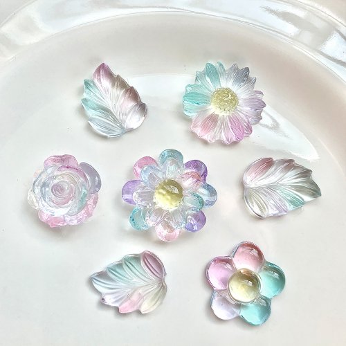 海外 シリコン型 モールド シリコンモールド レジン型 粘土型 ローズ バラ フラワー リーフ 花 葉 カボション 立体 3d 貼り付け Uvレジン Ledレジン 手芸 Montenegrina Net