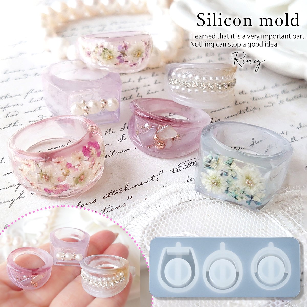 Yoko　シリコンモールド PADICO-パジコ- シリコーンモールド 球体（403267） 12mm