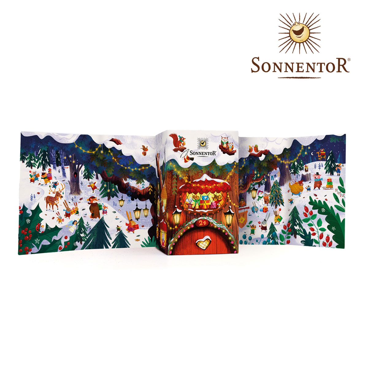 【10月1日限定最大100%ポイントバック】ゾネントア クリスマスカウントダウンのお茶 SONNENTOR 有機JAS ハーブティー 紅茶 アドベント プレゼント交換 ハーブティー ティーバッグ オーガニック ノンカフェイン クリスマス イブ プチギフト 9004145023246