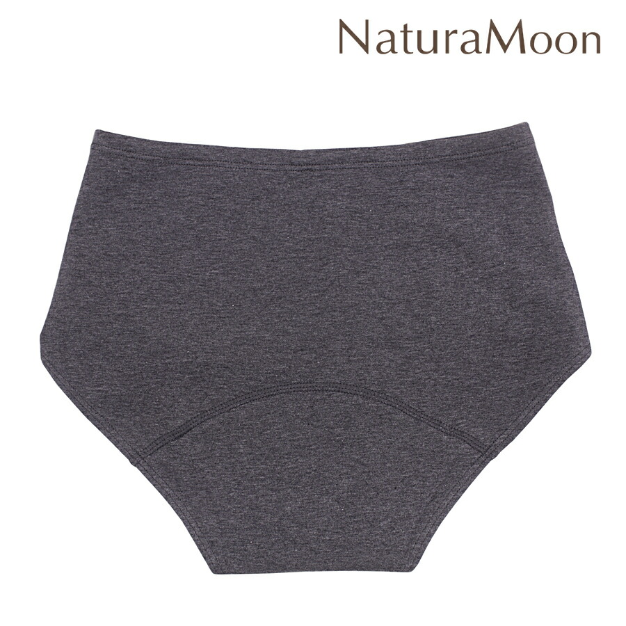 【メール便OK】ナチュラムーン オーガニックコットン 吸水ショーツ NaturaMoon ショーツ レディース 女性用 吸水パンツ 吸水型 サニタリーショーツ パンツ ちょい漏れ 軽失禁 尿漏れ ナチュラルムーン あさイチ