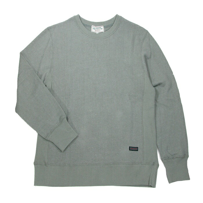 A HOPE HEMP アホープヘンプ TERRY CREW NECK SWEAT / COOL GREY ヘンプ オーガニックコットン クルーネック スウェット トレーナー レギュラーフィット ヴィンテージ スタイル ユニセックス UNISEX ヘンプ 服 7,977円