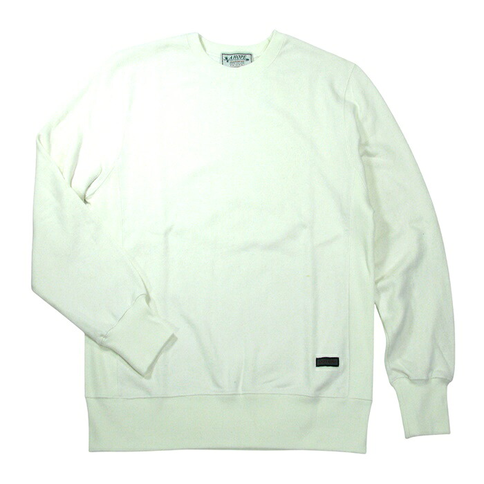 A HOPE HEMP アホープヘンプ TERRY CREW NECK SWEAT / KINARI ヘンプ オーガニックコットン クルーネック スウェット トレーナー レギュラーフィット ヴィンテージ スタイル ユニセックス UNISEX ヘンプ 服