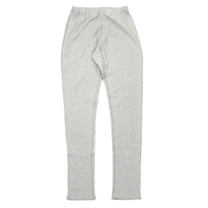 A HOPE HEMP アホープヘンプ Men\u0027s Regular Rib Leggings ヘンプ オーガニック 綿織物 肋筋 レギンス Ashed Grey 死灰 薄墨色 アンダーズボン下 スパッツ 下着類 お座敷御召しもの パジャマ 服 生あたたかい メンズ M / L