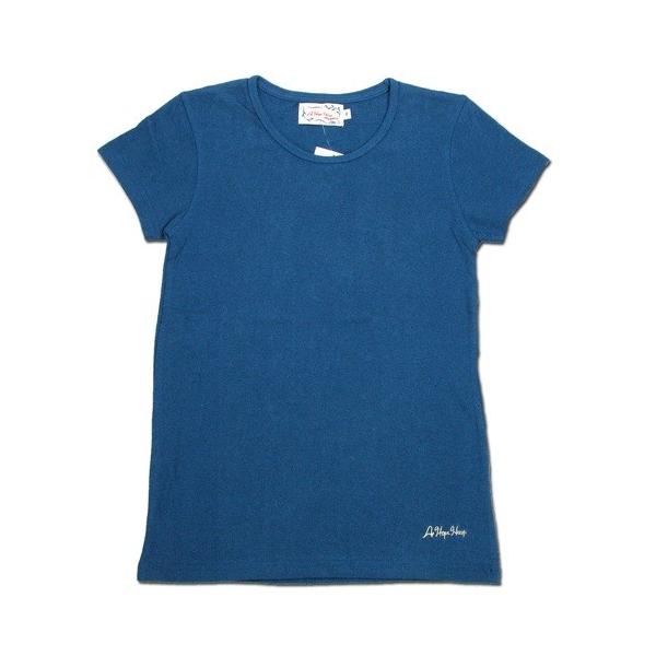 A HOPE HEMP アホープヘンプ BAMBOO BIG FOOTBALL S/S TEE / MIDNIGHT BLUE ヘンプコットンバンブー レディース ビッグシルエット フットボール Tシャツ 無地 AHOPEHEMP A HOPE HEMP アホープヘンプ BAMBOO BIG FOOTBALL S/S