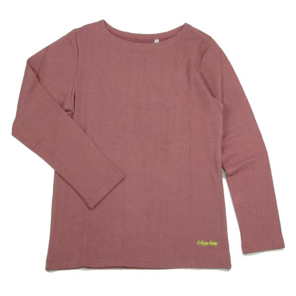 A HOPE HEMP アホープヘンプ RAGLAN BASIC L/S TEE / ASHED GREY ヘンプコットン レディース ラグラン ロングスリーブ Tシャツ カットソー 長袖 無地 A HOPE HEMP アホープヘンプ RAGLAN BASIC L/S TEE / ASHED GREY