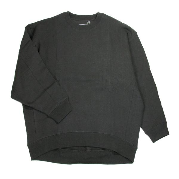 A HOPE HEMP アホープヘンプ BIG SILHOUETTE CREW SWEAT / OLD BLACKIE ヘンプ コットン レディース ビッグシルエット クルーネック スウェットシャツ 無地