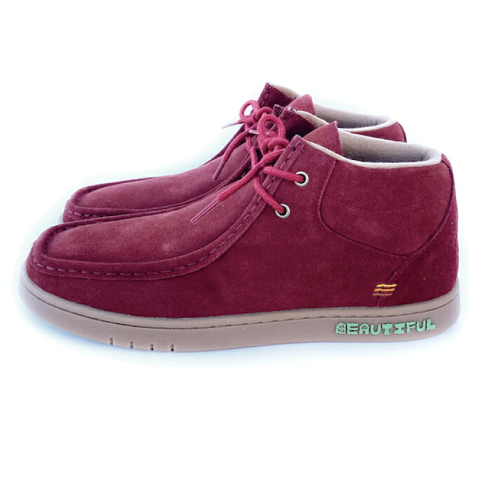 Beautiful Planet ビューティフルプラネット CATALYST3 BRICK SUEDE / GUM SOLE Matt Rodriguezモデル ワラビータイプ スケートシューズ スニーカー メンズ レディース ユニセックス｜GREEN PLANET グリーンプラネット