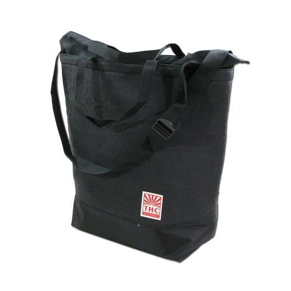 Tokyo Hemp Connection (トウキョウヘンプコネクション) WHOLE BAG DLX ヘンプツイル ショルダー トートバッグ / BLACK PAISLEY｜GREEN PLANET グリーンプラネット
