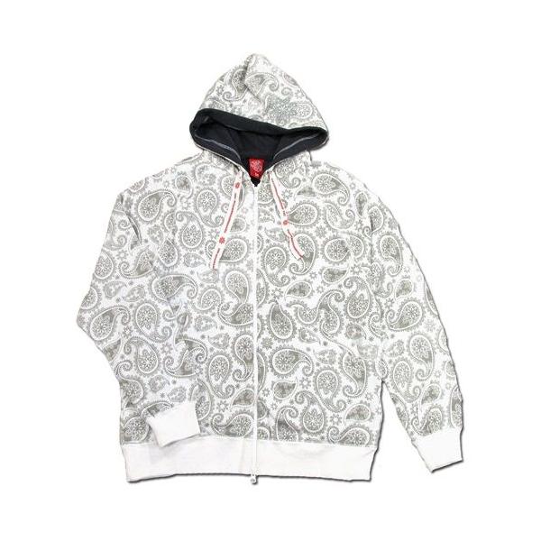 Tokyo Hemp Connection (トウキョウヘンプコネクション) FLEECE ZIP HOODY P ヘンプオーガニックコットン ダブルジップパーカー / OFF x GRAY|GREEN PLANET グリーンプラネット
